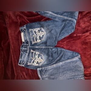 Rock Revival Women's Blue Boot Cut Jeans